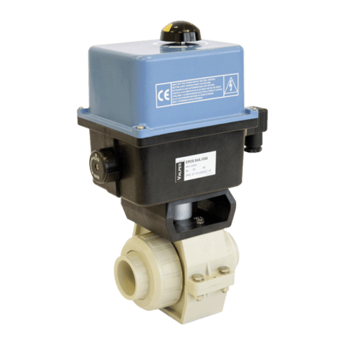 Praher 2-way Ball Valve S4 PP Electric Actuator Valpes